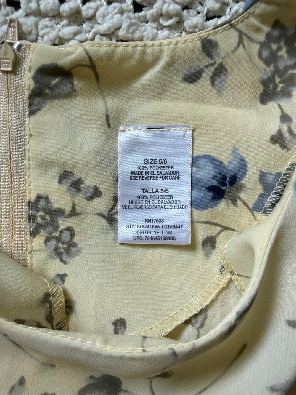 🌼 Vintage Yellow Floral Minidress 🌼 - Picture 2 of 8